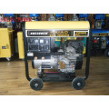 AC Single Phase 3kw / DC 300A Key Start Doppelter Einsatz Diesel Welder Generator